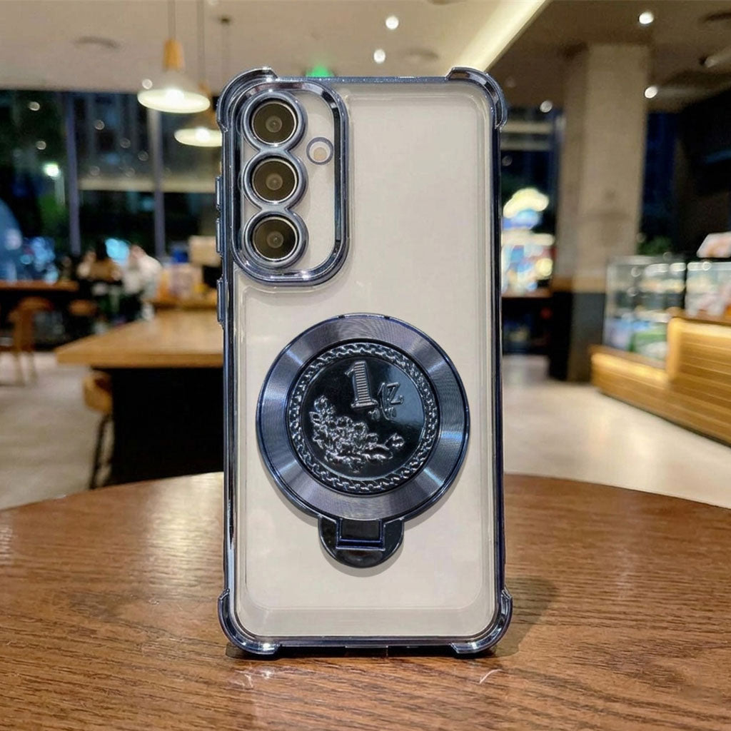 Samsung Galaxy A14 5G Premium Billion Wheel Rotating Shockproof Airbags Case