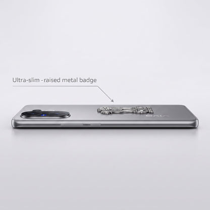 Vivo X200 FE 5G Compatible Satyamev Jayate 3D Metal Emblem Sticker