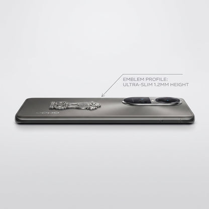 Oppo Reno 10 5G Compatible Satyamev Jayate 3D Metal Emblem Sticker
