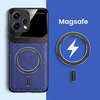 Oppo Reno 15 5G Premium Magsafe Magnetic Leather Lens Protective Case