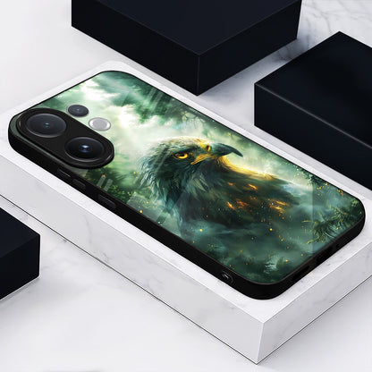 Vivo V60 5G Phone case with an eagle design on a white surface