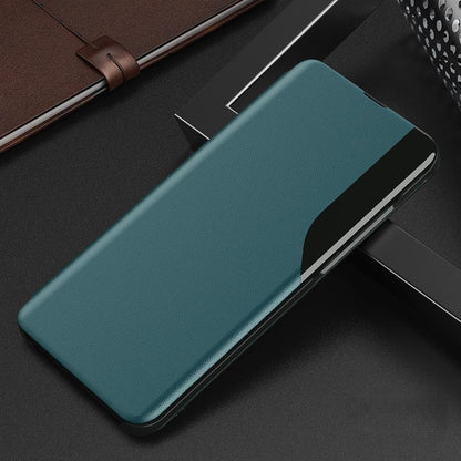 Vivo T3 5G Luxury Half Window Leather Flip Case