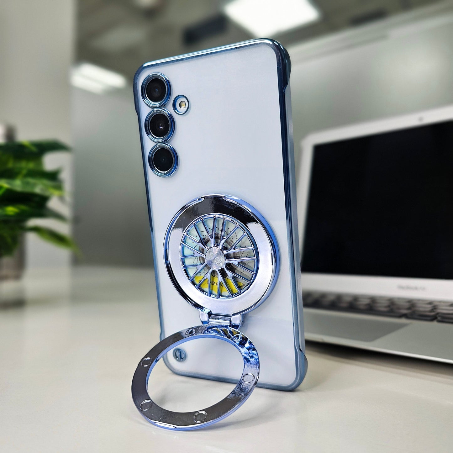 Samsung Galaxy A35 5G Porsche® Wheel Frameless Case