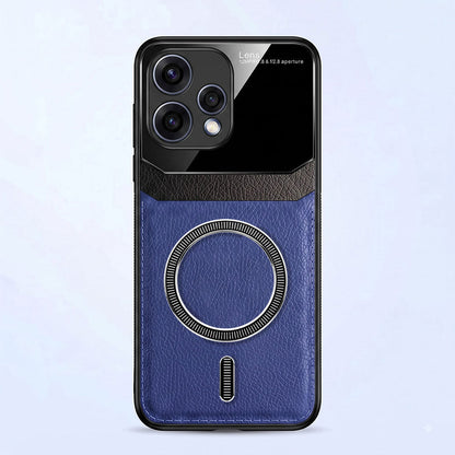 Oppo Reno 15 5G Premium Magsafe Magnetic Leather Lens Protective Case