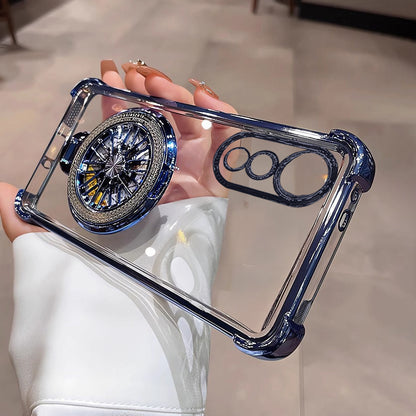 Vivo V40 5G Premium Stress Buster Wheel Rotating Shockproof Airbags Case