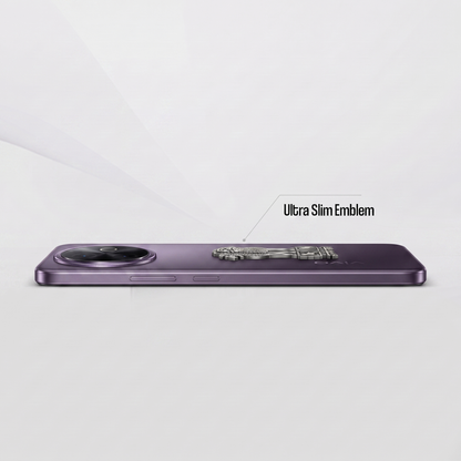 Vivo Y39 5G Compatible Satyamev Jayate 3D Metal Emblem Sticker
