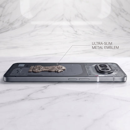 Nothing Phone 4A 5G Compatible Satyamev Jayate 3D Metal Emblem Sticker