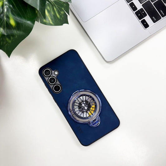 Samsung Galaxy A55 5G Best Selling Stress Buster Wheel Comfortable Touch Sheepskin Scratch Resistant Back Case