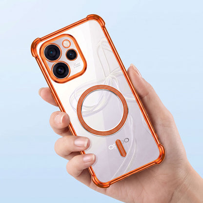 Oppo Reno 15 Pro Mini 5G Magsafe Airbag Cosmic Orange Case
