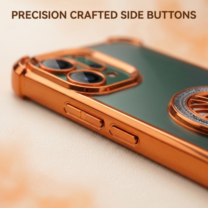 OPPO Reno 14 5G Stress Buster Wheel Rotating Airbag Cosmic Orange Case