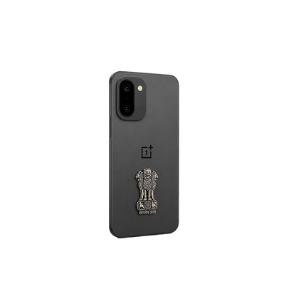 OnePlus 15R 5G Compatible Satyamev Jayate 3D Metal Emblem Sticker