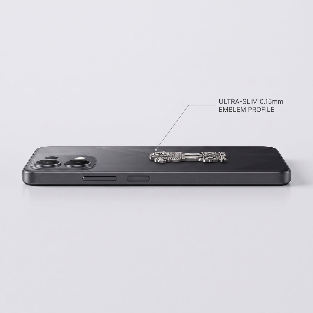 Oppo K13 5G Compatible Satyamev Jayate 3D Metal Emblem Sticker