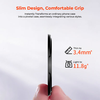 Nothing Phone 2a 5G Luxury Four Corner Invincible Bracket Ring Stand Case