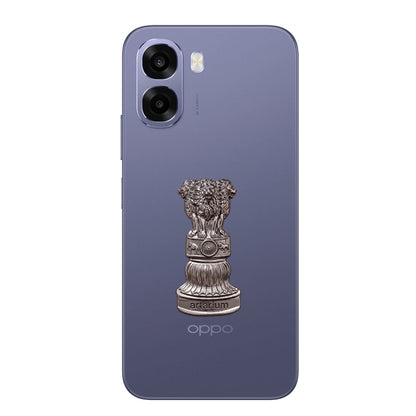 OPPO A6s 5G Compatible Satyamev Jayate 3D Metal Emblem Sticker