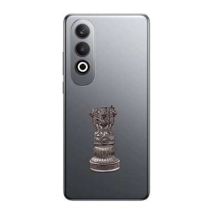 One Plus Nord CE4 5G Compatible Satyamev Jayate 3D Metal Emblem Sticker