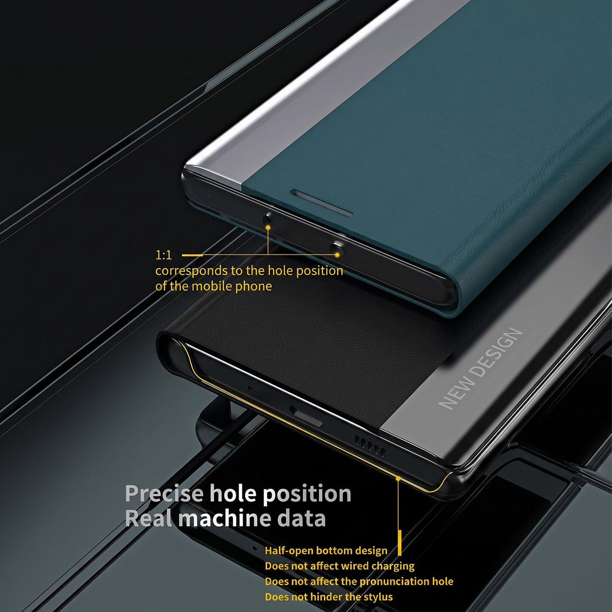 Redmi Note 15 Pro+ 5G Flip Leather Case