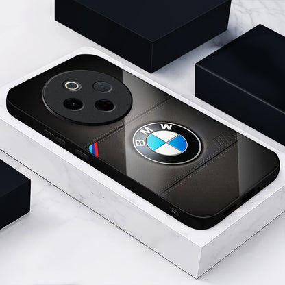 Vivo T4 5G Premium Acrylic Shockproof Glass Back Case (BMW LOGO)