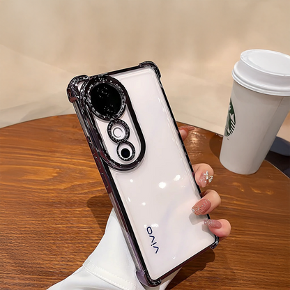 Vivo V40 Pro 5G Transparent Airbags back Case