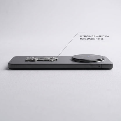 Vivo X300 Pro 5G Compatible Satyamev Jayate 3D Metal Emblem Sticker