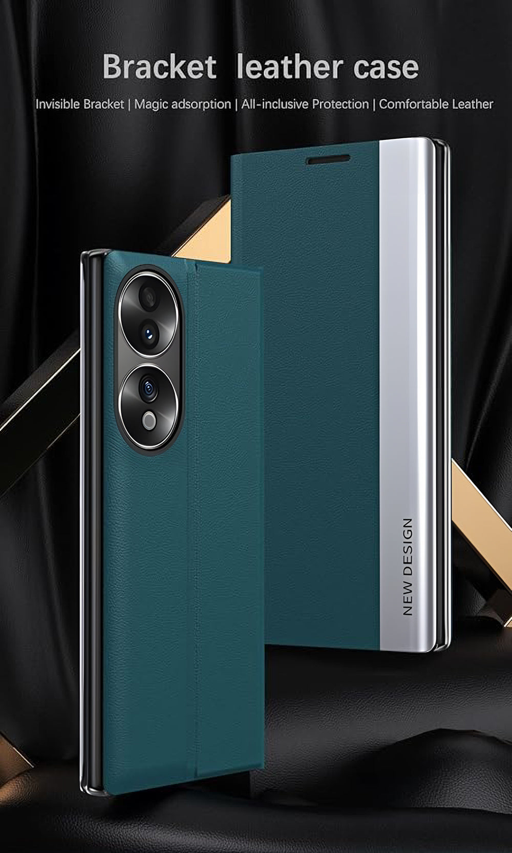 Vivo V40 5G Flip Leather Case