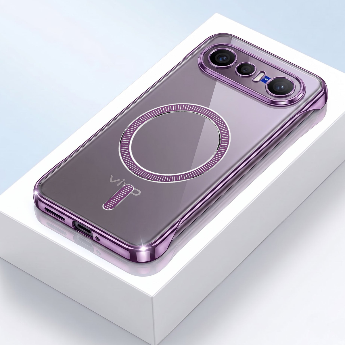 Vivo X300 FE 5G Frameless MagSafe Shockproof Case