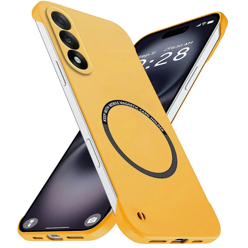 OnePlus Nord 5 Frameless Magnetic Wireless Charging Case - Ultra-Slim Clear MagSafe Compatible Cover