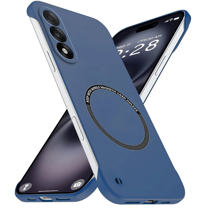 OnePlus Nord CE4 Frameless Magnetic Wireless Charging Case - Ultra-Slim Clear MagSafe Compatible Cover