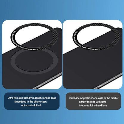 Oppo Reno14 Frameless Magnetic Wireless Charging Case — Ultra-Slim Clear MagSafe Compatible Cover
